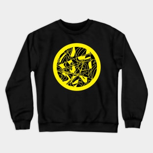 Yellow shock Crewneck Sweatshirt